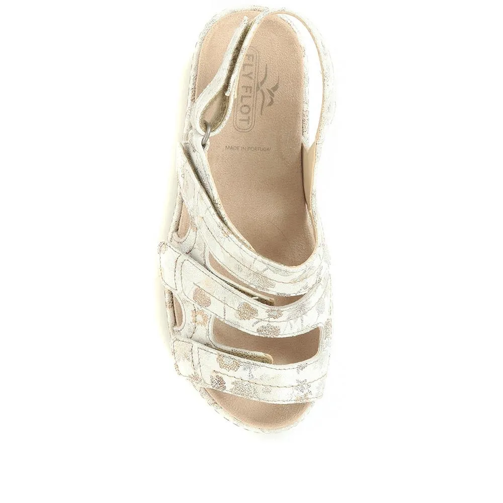 Women's Extra Wide Sandals - CLOVER / 322 152