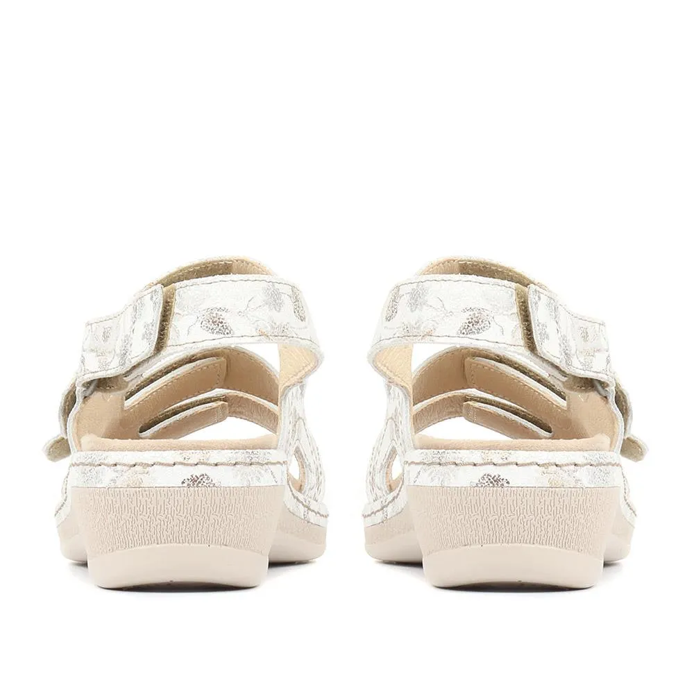 Women's Extra Wide Sandals - CLOVER / 322 152