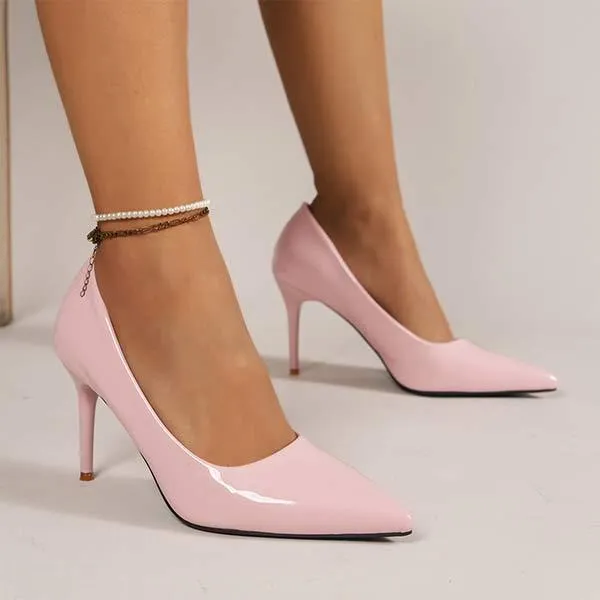 Women's Stiletto Pointed Toe High Heels 62632602C