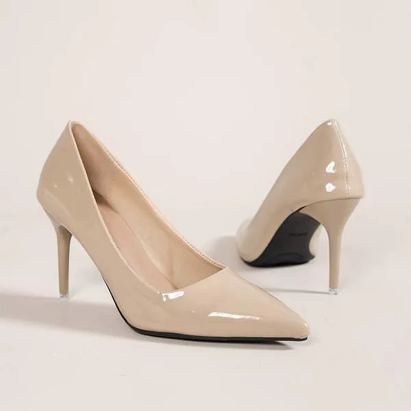 Women's Stiletto Pointed Toe High Heels 62632602C