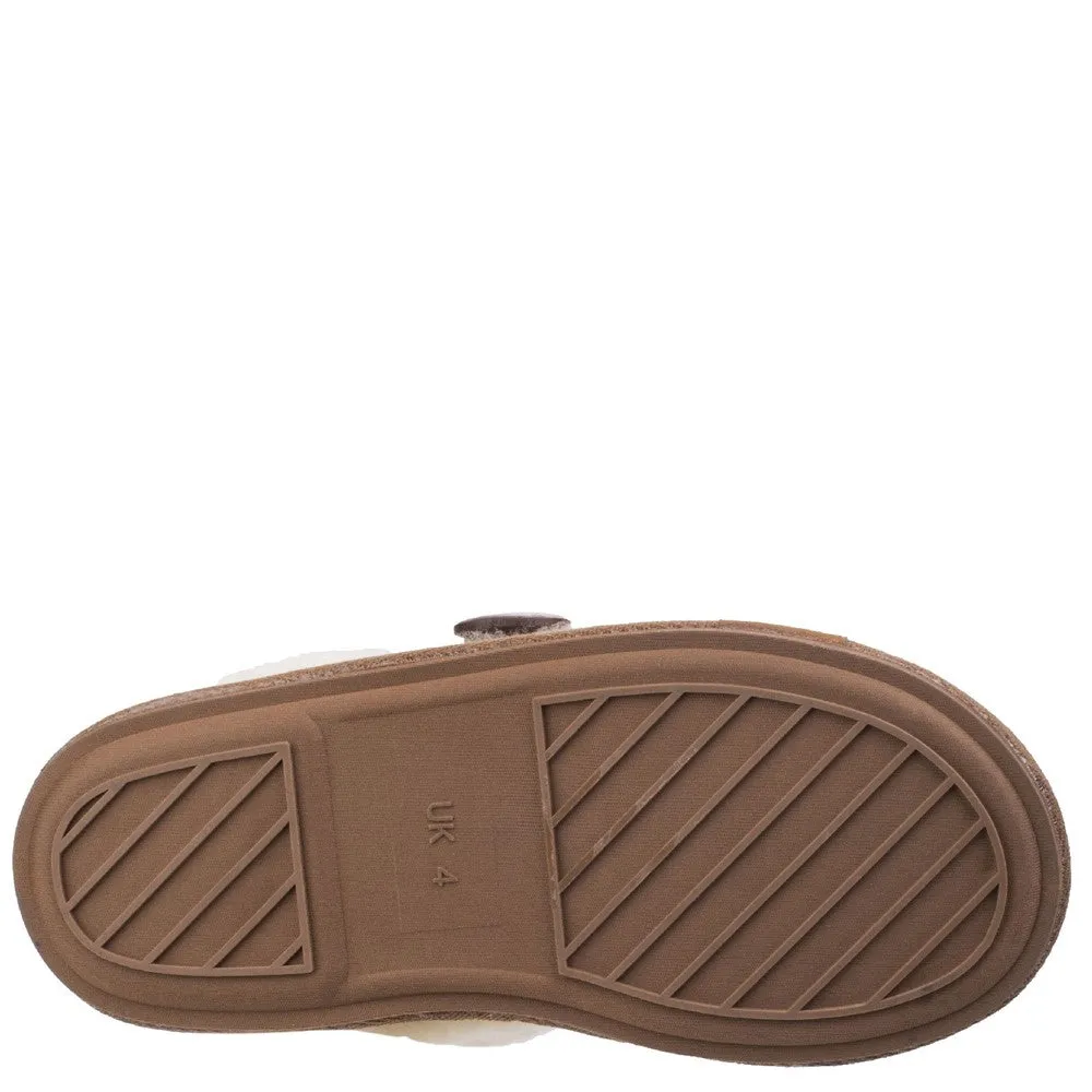 Wotton Sheepskin Bootsie Slippers Chestnut